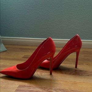 Vince Camuto Vibrant Red Heels